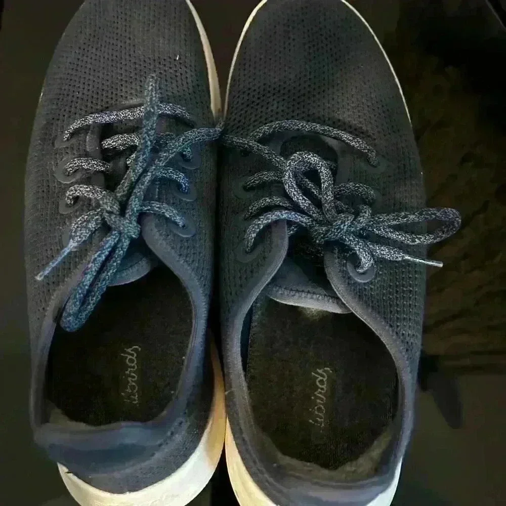 Allbirds Tree Runners TR Navy Blue Running Shoes Men's Size 11